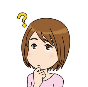 考える女性　府中市の不動産売却、不動産購入大成功！