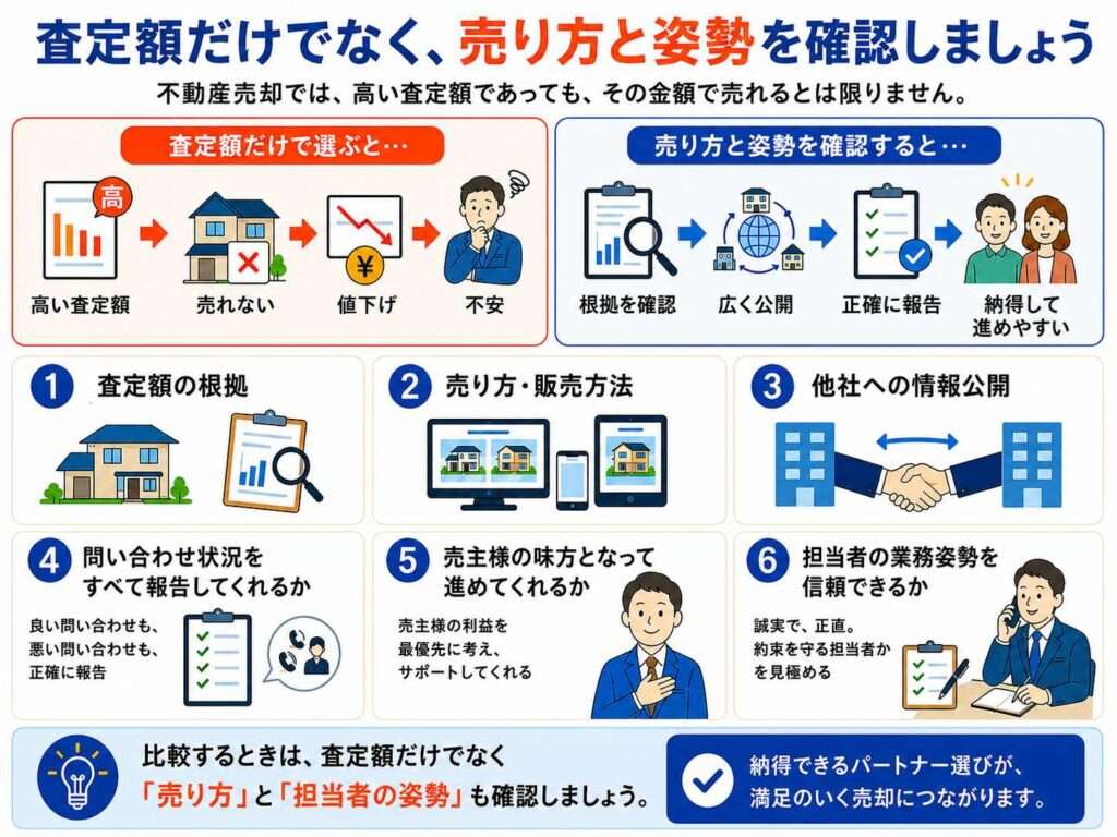 査定額だけでなく、売り方と姿勢を確認しましょう。府中市の不動産売却、不動産購入大成功!